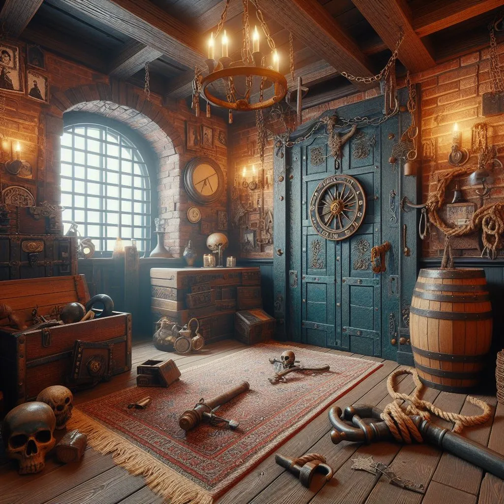 imagen de una sala de escape room